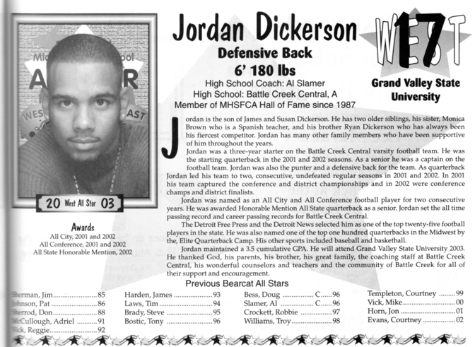 Dickerson, Jordan