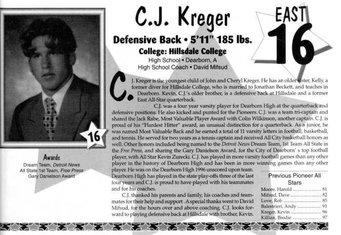 Kreger, CJ