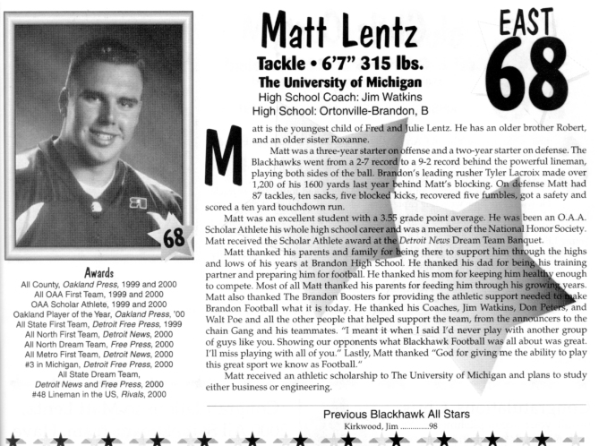 Lentz, Matt