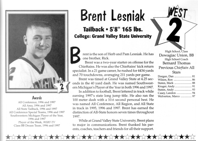 Lesniak, Brent