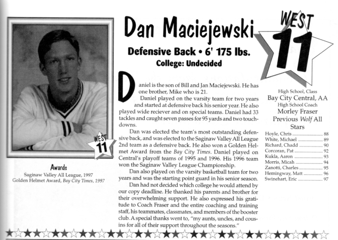 Maciejewski, Dan