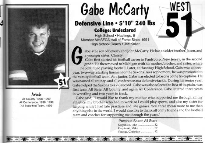 McCarty, Gabe