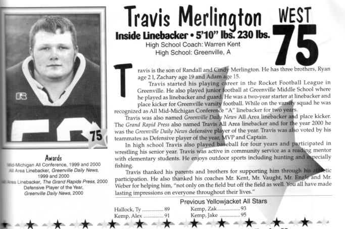 Merlington, Travis