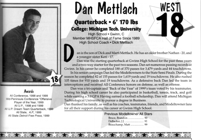 Mettlach, Dan