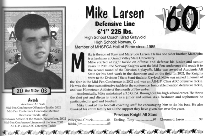 Larsen, Mike