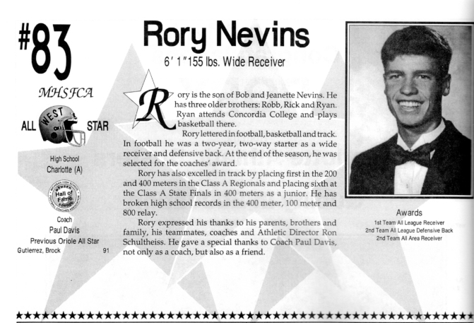 Nevins, Rory