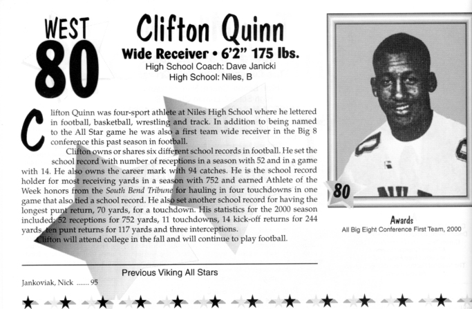 Quinn, Clifton