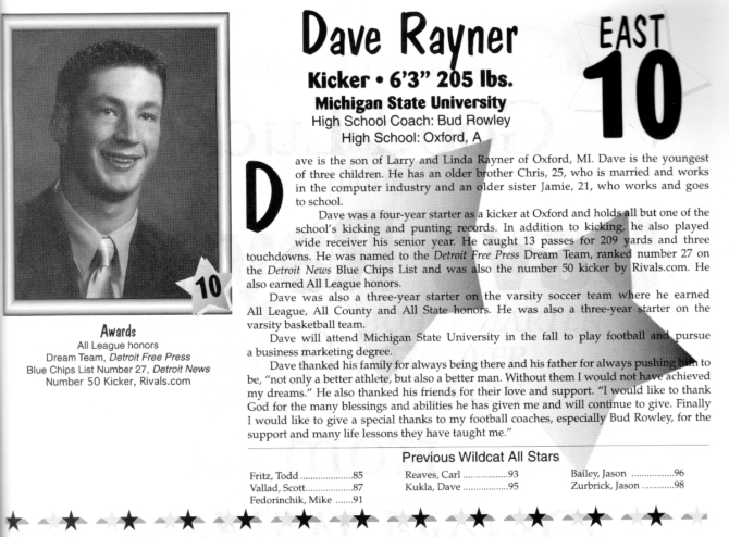 Rayner, Dave