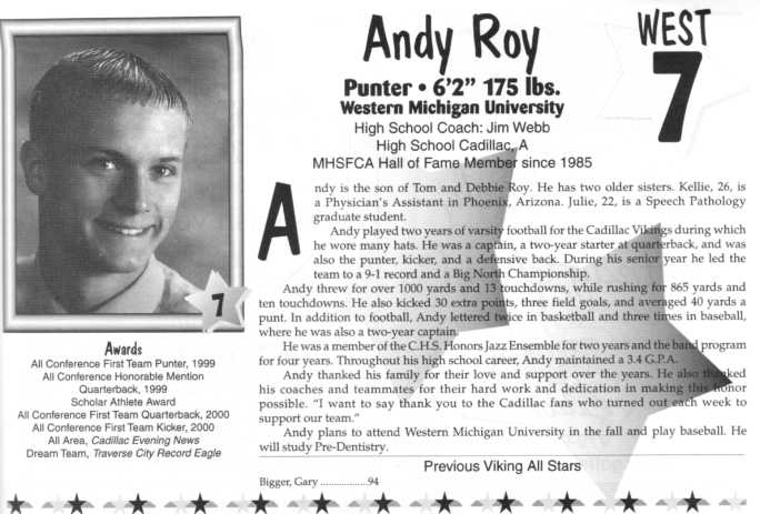 Roy, Andy