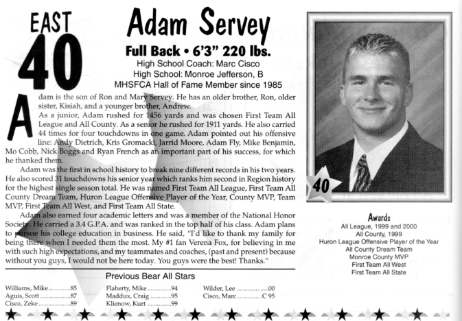 Servey, Adam
