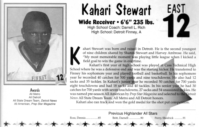 Stewart, Kahari