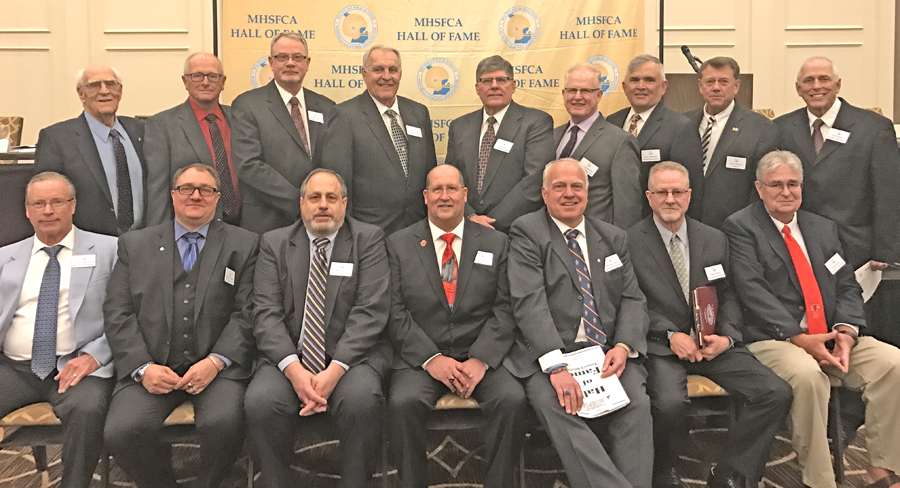 On March 25, 2017, fourteen new members were inducted into the Michigan High School Football Coaches Association Hall of Fame.