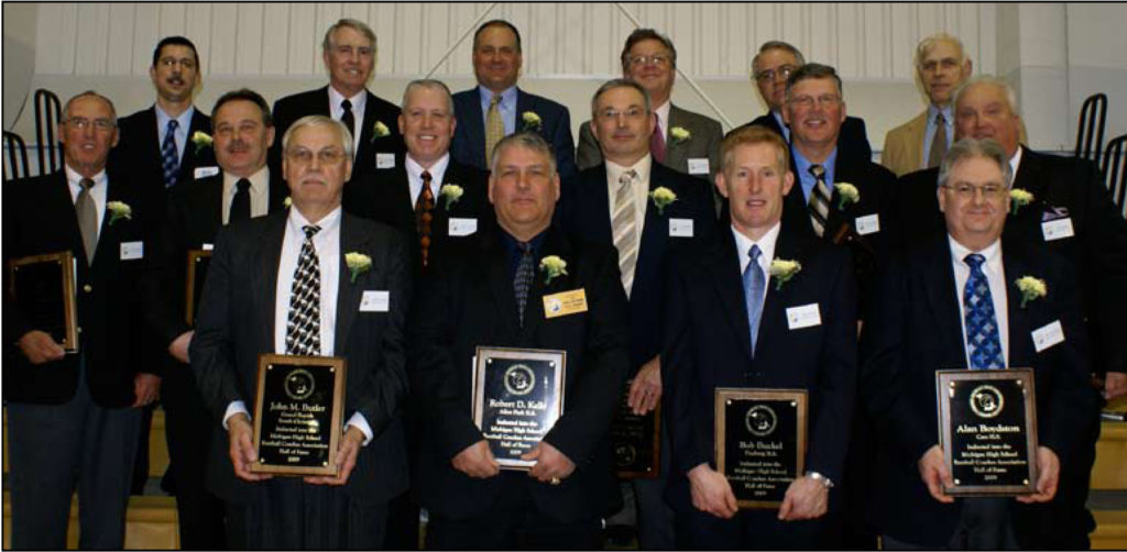 In March 2009, fourteen new members were inducted into the Michigan High School Football Coaches Association Hall of Fame.