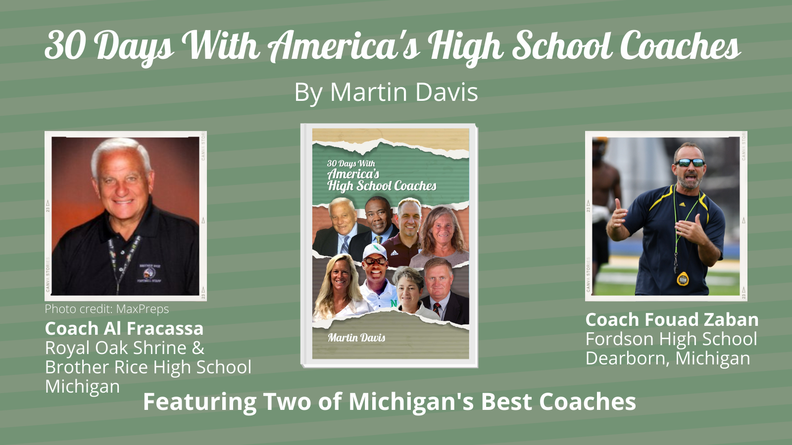Two Michigan HS Football Coaches recognized in new book - MHSFCA